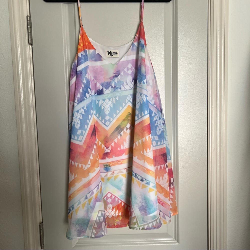 Show Me Your Mumu Circus Mini Dress in Aztec Print